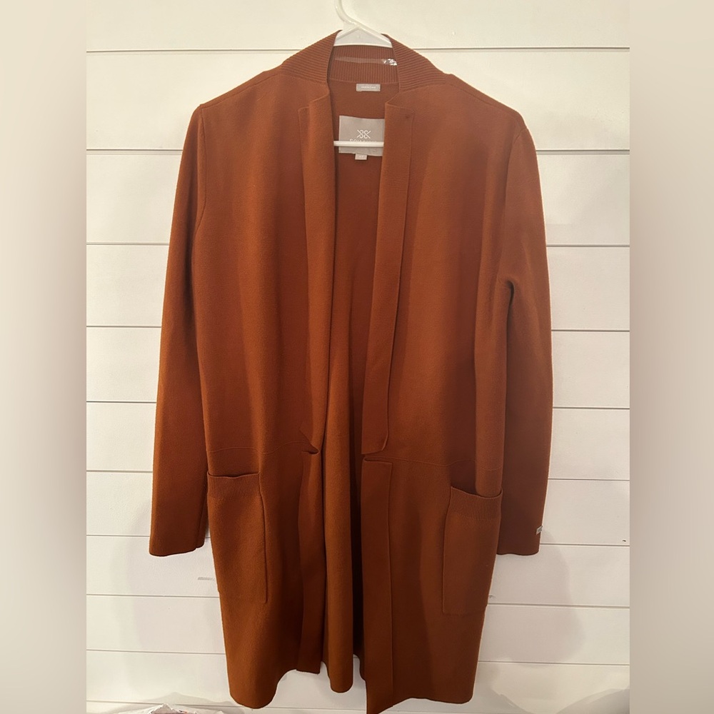Soia & Kyo BENELA Mid-Thigh-length Sustainable Coatigan With Lapelsg’